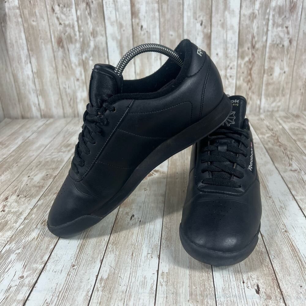 Reebok Classic black‎ womens 8.5 - Picture 5 of 8